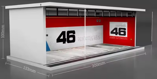 Garage | Multiple cars | Red 46