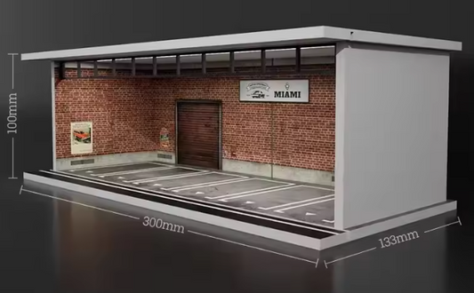 Garage | Multiple cars | Bricks